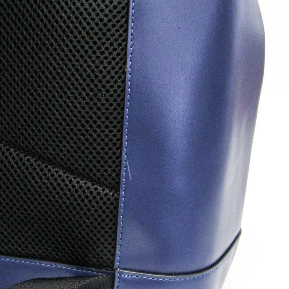 Coach Heritage C2902 Men's Leather Backpack Blue - Picture 9 of 10